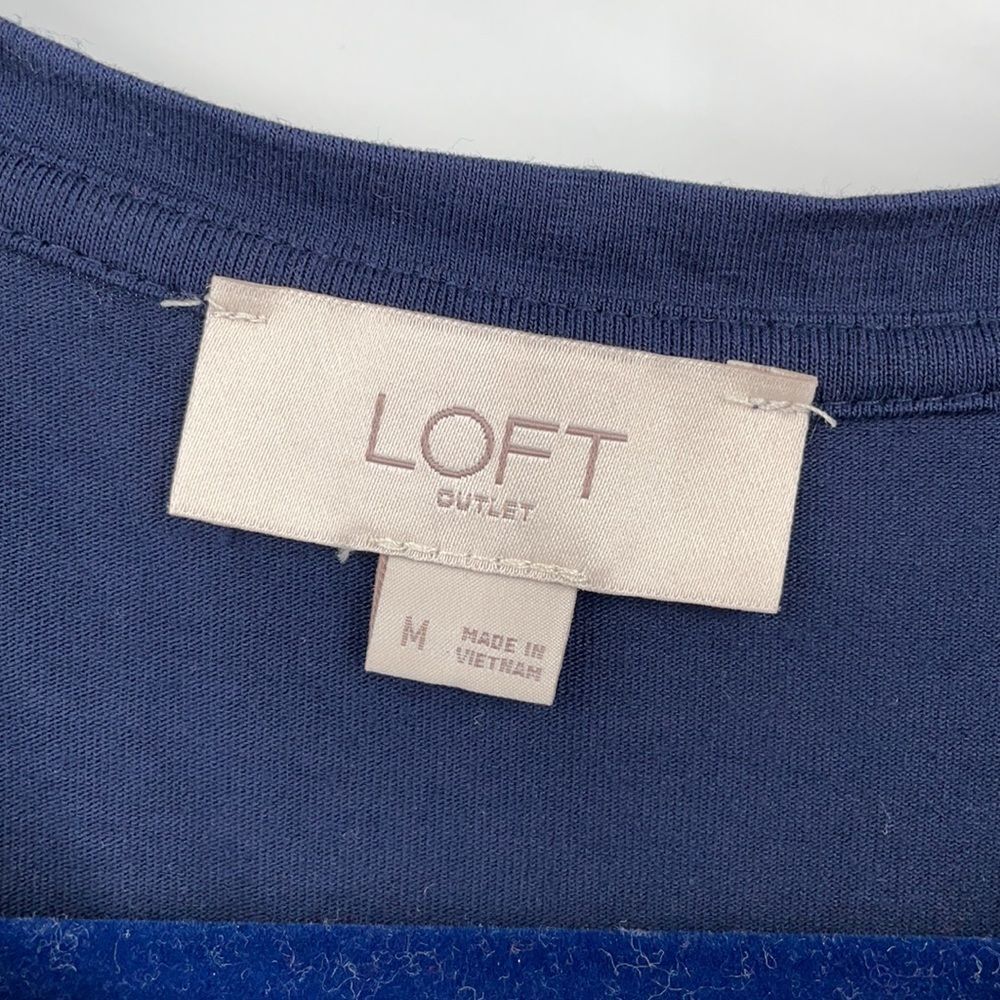 LOFT Sleeveless Shift Dress Medium - Picture 3 of 8